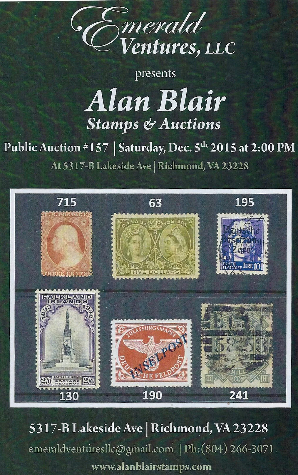 Stamp Auctions - When should you sell your stamp collection through an  auction?